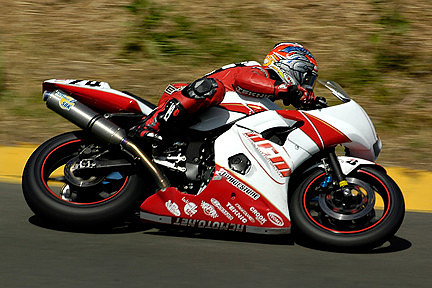 AMA Superbikes Race at Infineon