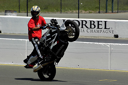 AMA Superbikes Race at Infineon