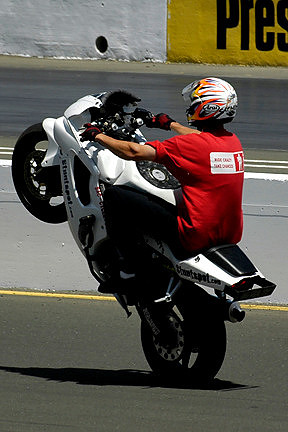 AMA Superbikes Race at Infineon