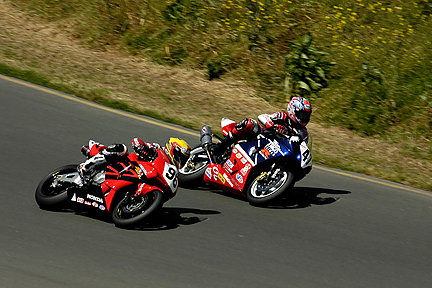 AMA Superbikes Race at Infineon