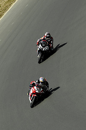 AMA Superbikes Race at Infineon