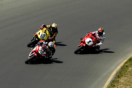 AMA Superbikes Race at Infineon