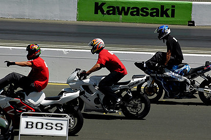 AMA Superbikes Race at Infineon