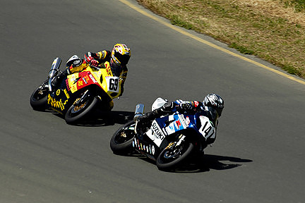 AMA Superbikes Race at Infineon